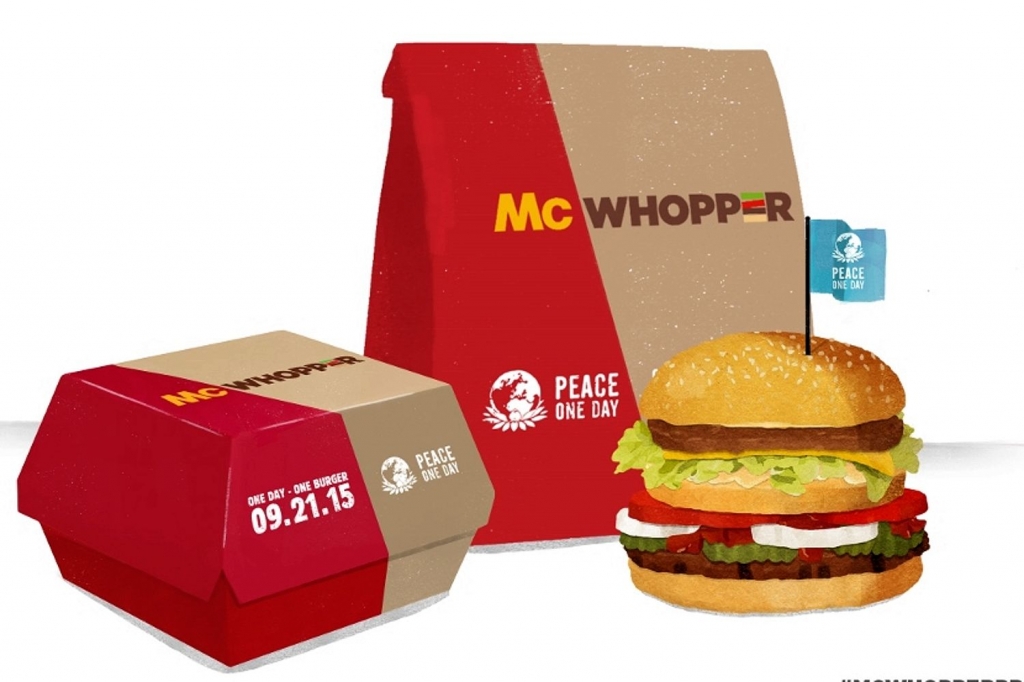 Burger King propÃµe ao McDonalds criaÃ§Ã£o do McWhopper